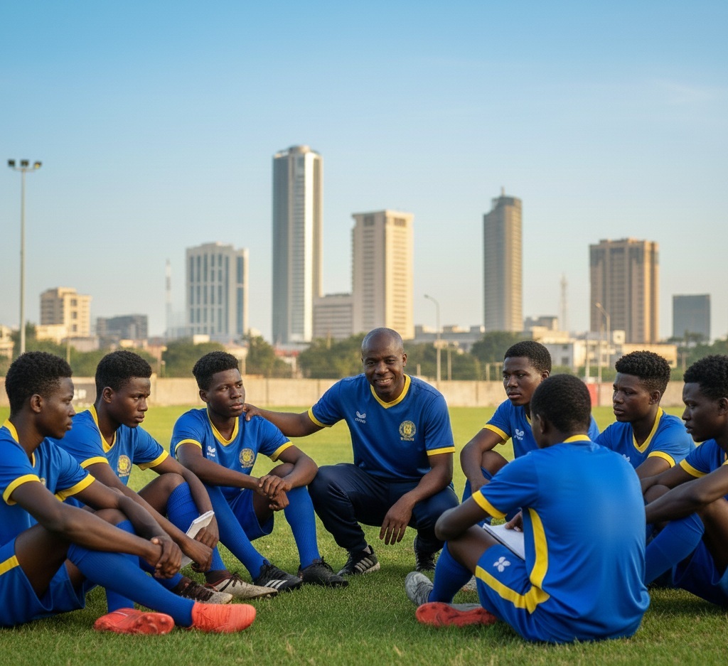 Talentrove Sports players on the pitch